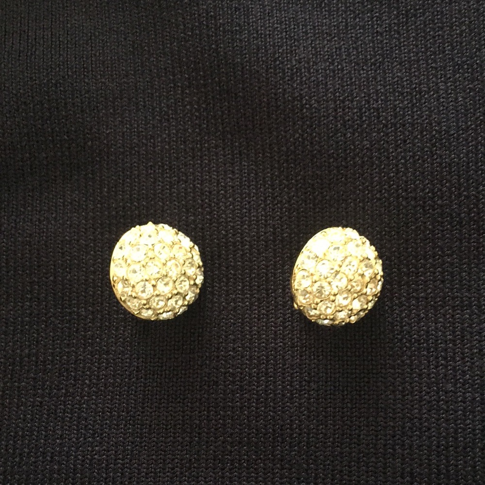 Christian Dior vintage clip on earrings